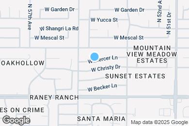 Map image of the property - 5419 W Mercer Ln