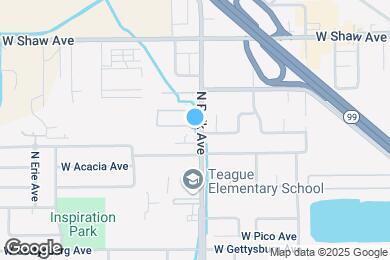 Map image of the property - 4781 N Polk Ave