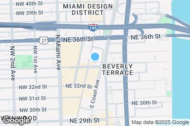 Map image of the property - 121 NE 34th St