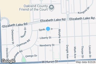 Map image of the property - 51 Spokane Dr