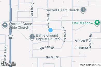 Map image of the property - 318 NW 12th St