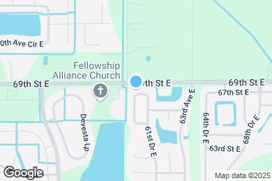 Map image of the property - 6028 66th St Cir E