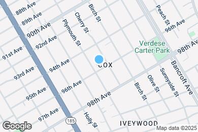 Map image of the property - 1715 96th Ave