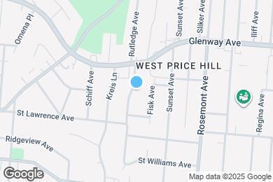 Map image of the property - 1054 Rutledge Ave