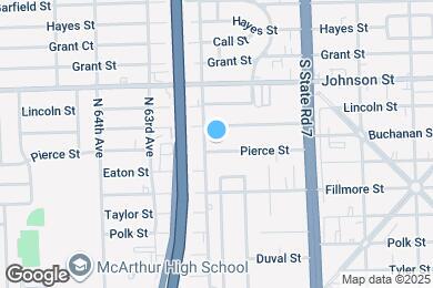 Map image of the property - 6137 Pierce St