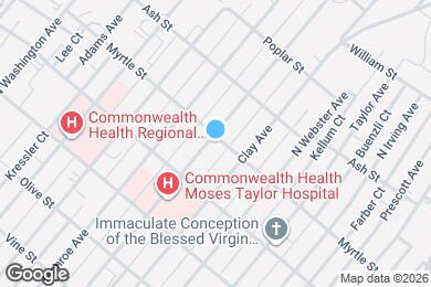 Map image of the property - 848 Quincy Ave