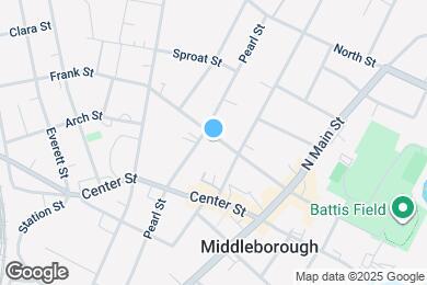 Map image of the property - 92 Peirce St.
