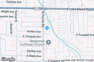 Map image of the property - 1830 N Pecos Rd