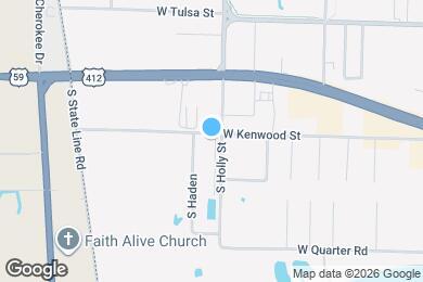 Map image of the property - Haden Holly Station Duplexes & Townhomes