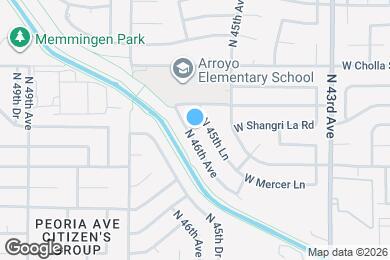 Map image of the property - 11027 N 46th Ave