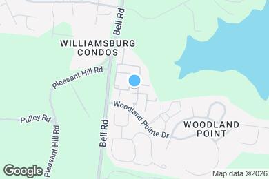 Map image of the property - Woodland Pointe Residences