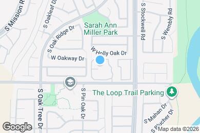 Map image of the property - 1698 W Wood Bridge Ct
