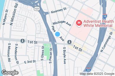 Map image of the property - 1614 Pleasant Ave