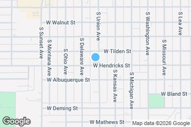 Map image of the property - 410 S Union Ave