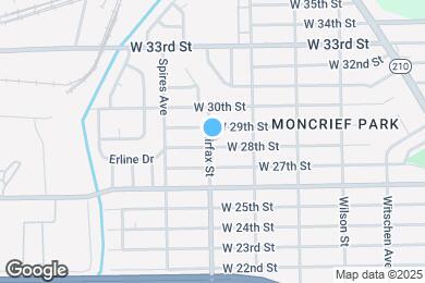 Map image of the property - 3805 Fairfax St