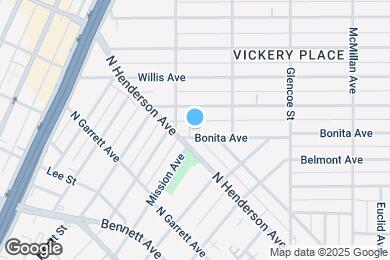 Map image of the property - 5221 Bonita Ave