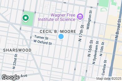 Map image of the property - 1618 N Gratz St