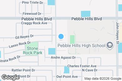 Map image of the property - 14305 Pancho Gonzalez Ct