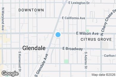 Map image of the property - 127 N Everett St