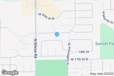 Map image of the property - 10106 W Jamesburg St