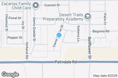 Map image of the property - 14245 Tierra Del Sur St