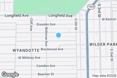 Map image of the property - 551 Denmark St