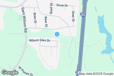 Map image of the property - 10404 Wilson Glen Dr