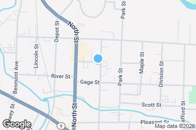 Map image of the property - 318 School St