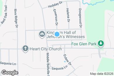Map image of the property - 624 Bailey Dr