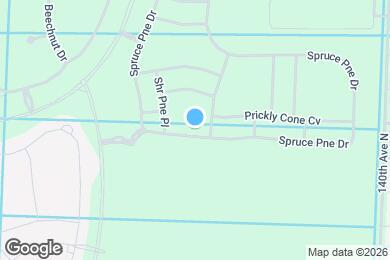 Map image of the property - 13548 Spruce Pine Dr