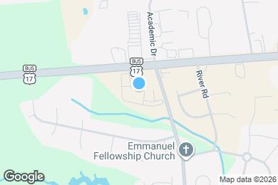 Map image of the property - Hawthorne at New Bern