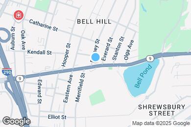 Map image of the property - 181 Belmont St