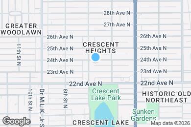 Map image of the property - 622 24th Ave N
