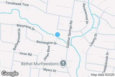 Map image of the property - 2210 Burr Ct