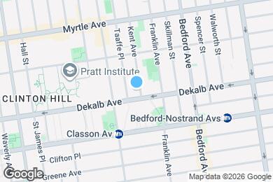 Map image of the property - Kent Ave