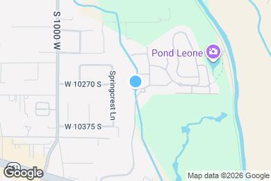 Map image of the property - 10252 S Jordan Creek Dr