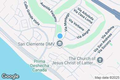 Map image of the property - 205 Via Montego