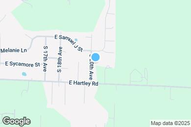 Map image of the property - 1334 S 20th Ave