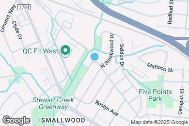 Map image of the property - 2660 Roslyn Ave