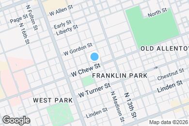 Map image of the property - 1341 W Chew St