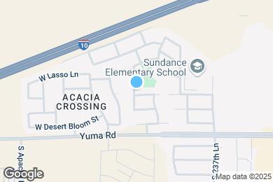 Map image of the property - 23966 W Hadley St