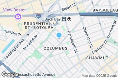 Map image of the property - 209 W Canton St