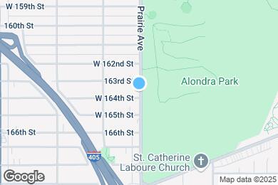 Map image of the property - 16321 Prairie Ave