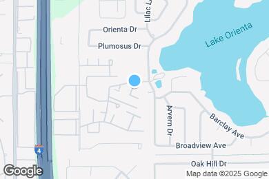 Map image of the property - The Retreat At Altamonte Springs