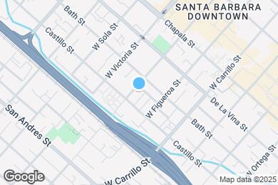 Map image of the property - 319 W Anapamu St