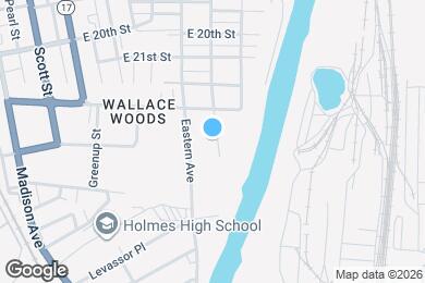 Map image of the property - 2221 Oakland Ave, Apt A