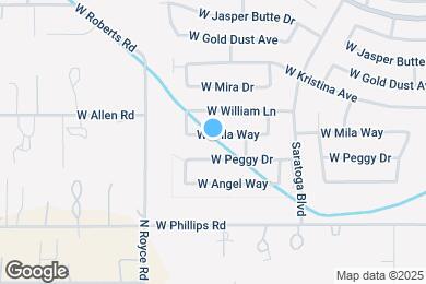 Map image of the property - 2863 W Mila Way