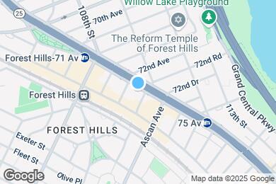 Map image of the property - 104-20 Queens Blvd