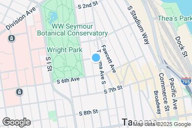 Map image of the property - 510 Tacoma Ave S