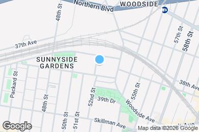 Map image of the property - 3819 52nd St